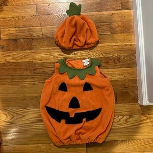 Pottery Barn Kids Pumpkin Costume 6-12 months